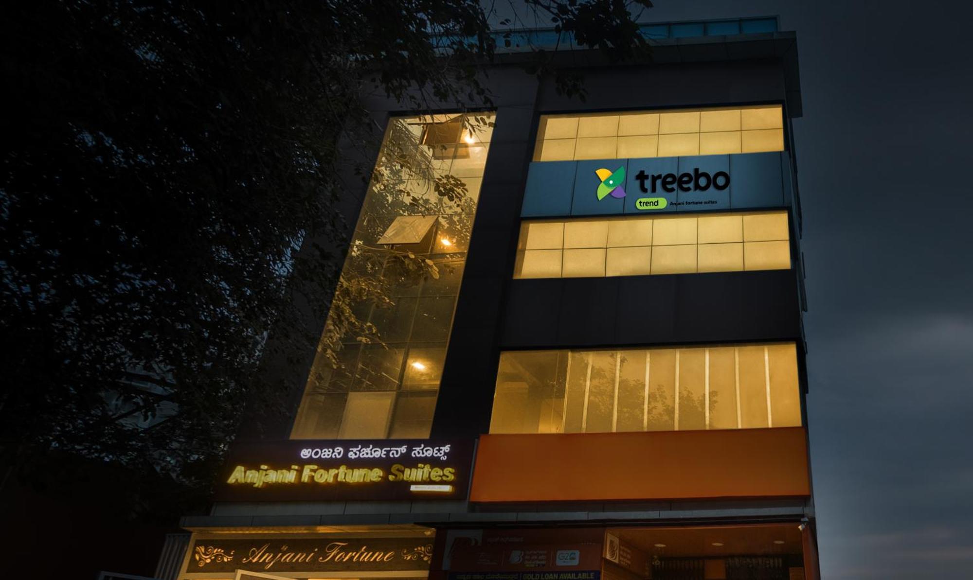 Treebo Anjani Fortune Suites Bangalore Exterior foto